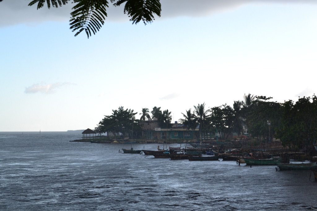 Aussicht von unserer Casa in Playa Larga