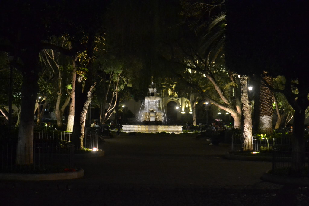 Parque Central in Antigua